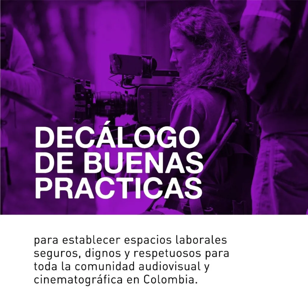 decálogo de buenas prácticas cine colombia
